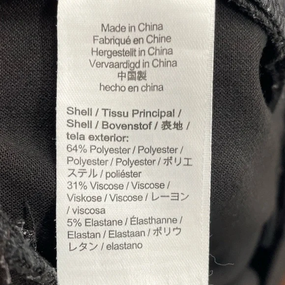 2 Pairs! J.Crew Cameron Slim Cropped Pant in Four-Season Stretch Size 18 Black 2 - Picture 9 of 10